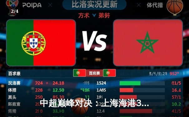 中超巅峰对决：上海海港3-2力克山东泰山，武磊梅开二度锁定胜局 - 2