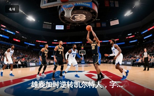 雄鹿加时逆转凯尔特人，字母哥44+14+7主宰北岸花园 - 4